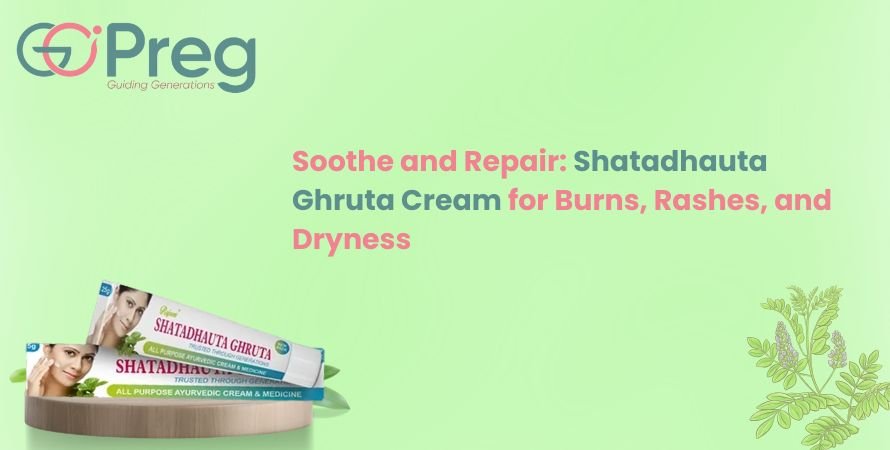 Soothe and Repair Shatadhauta Ghruta Cream for Burns, Rashes, and Dryness