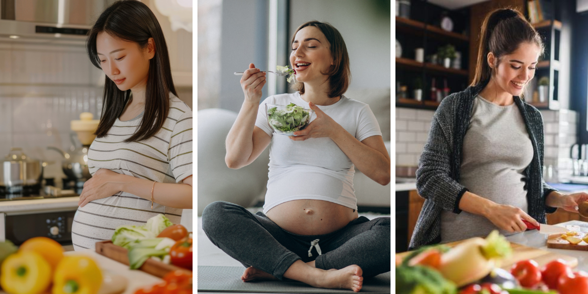 Pregnant Woman, Food, Pregnancy